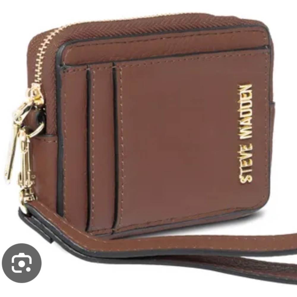 Steve Madden Bpipper Zipcard Case Wallet